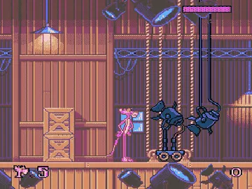 Pink Goes to Hollywood (USA, Europe) screen shot game playing